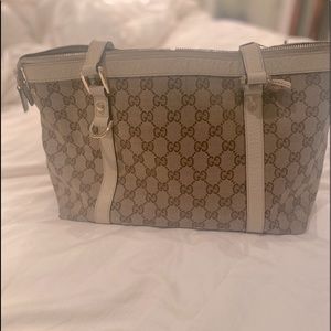 Gucci Gg Canvas Tote Bag Shoulder